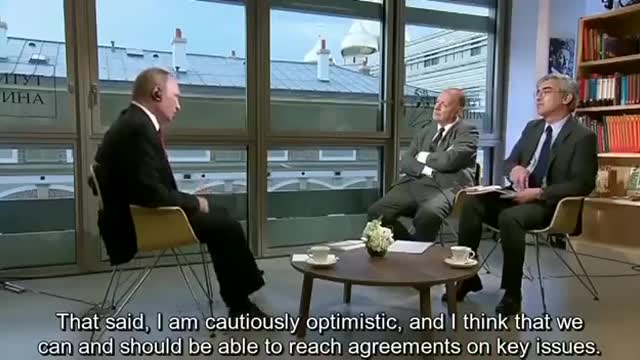 🔥 PUTIN 2017 , talking about the Deepstate