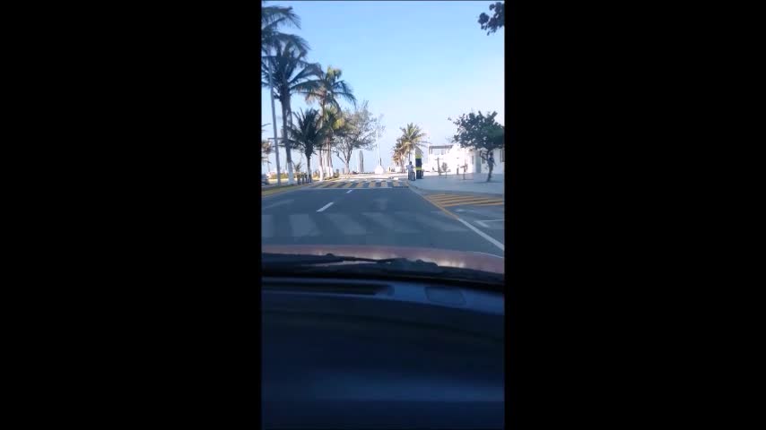 Clean, Modern Boulevard in Veracruz, Mexico