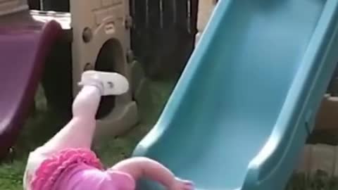 Funny Baby Video Playing