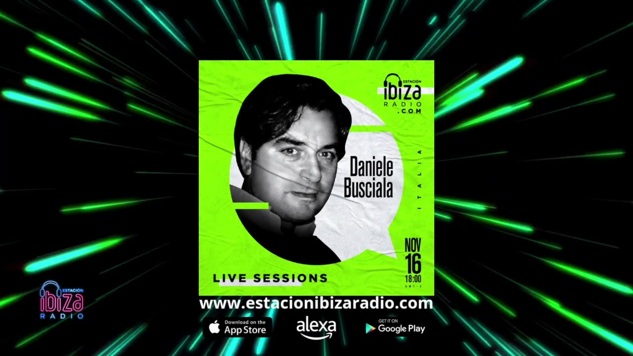 Daniele Busciala Live Sessions Sábado 16 noviembre 2024