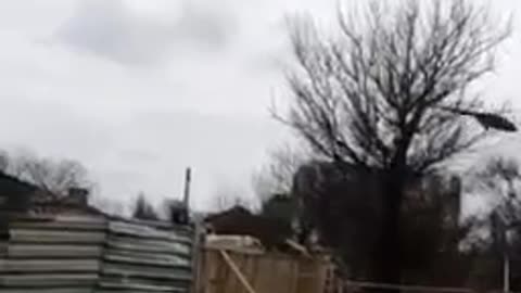 Gostomel, Kiev region. New footage.