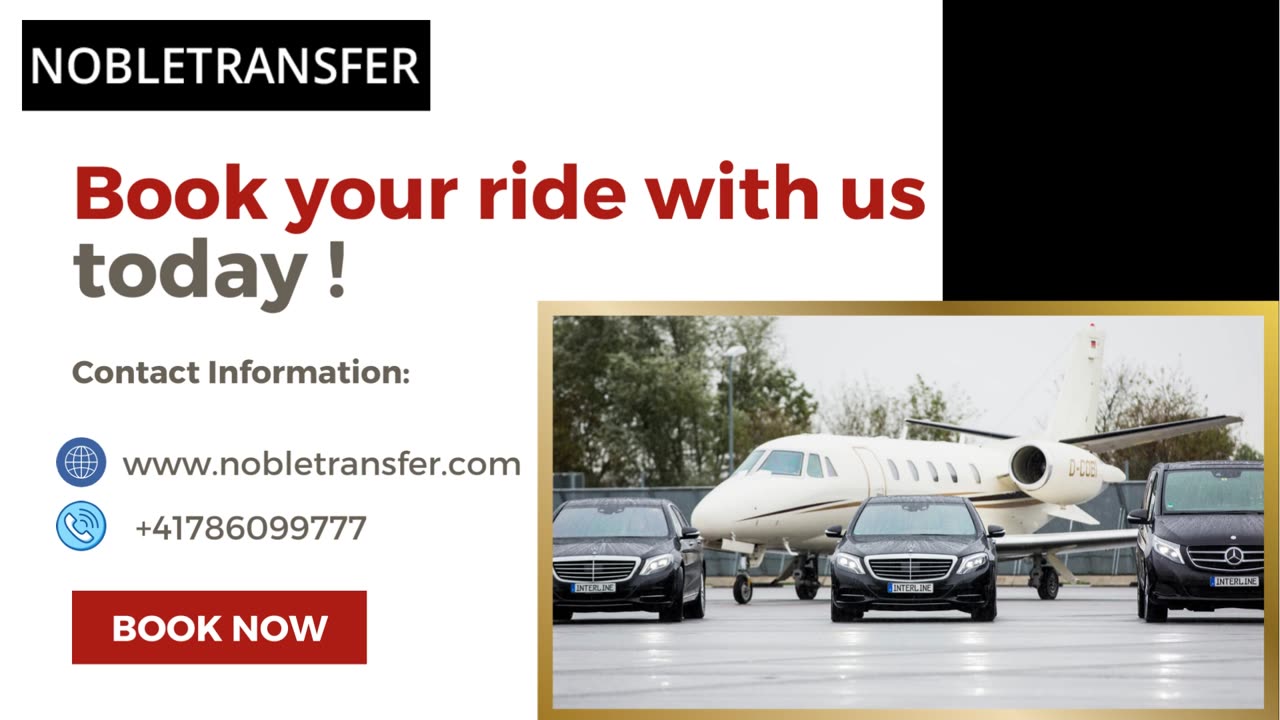 Airport Transport Services With Luxurious Cars - Noble Transfer