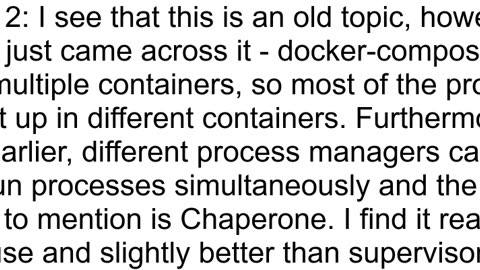 How to bootstrap a docker container