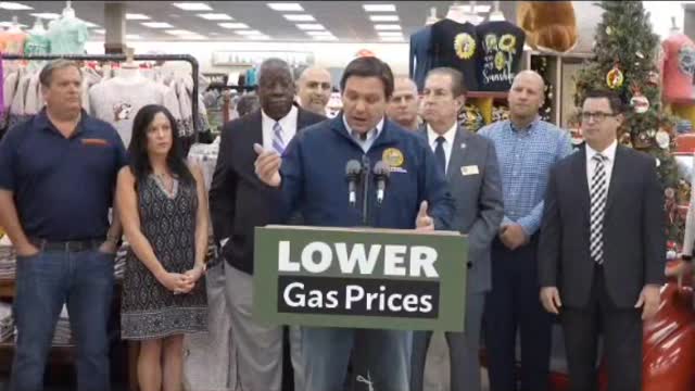 DeSantis Reducing Gas Prices In FL!