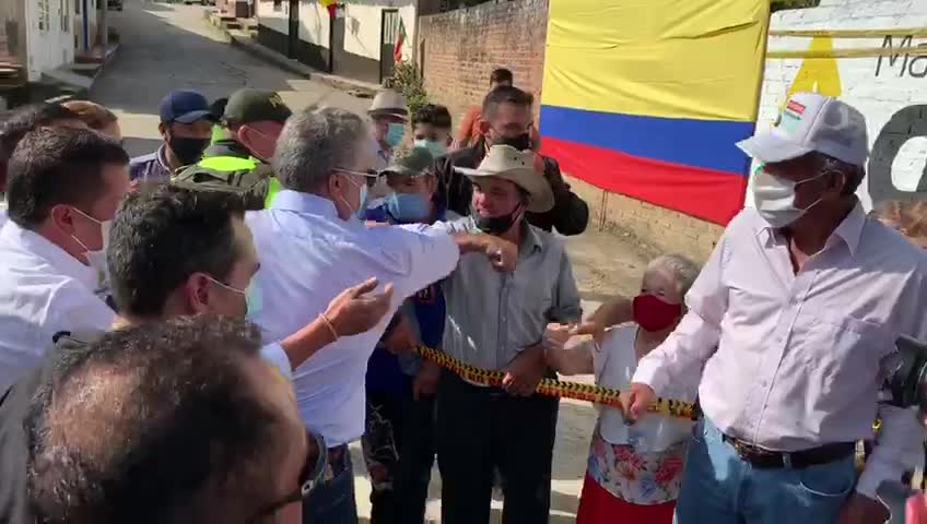 El día que Suaita, Santander, recibió por primera vez la visita de un presidente