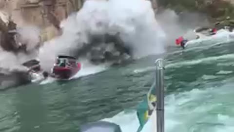 Dangerous Mountain Fall