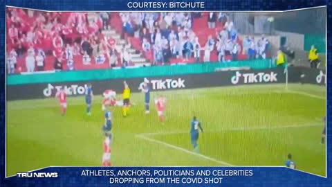 Athletes, Anchors, Politicians and Celebrities dropping from the COVID shot