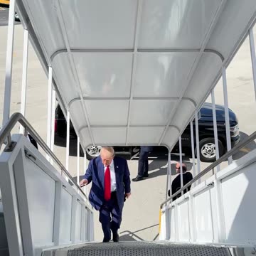 President Trump departs for North Carolina