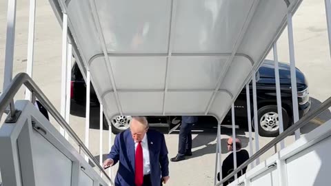 President Trump departs for North Carolina