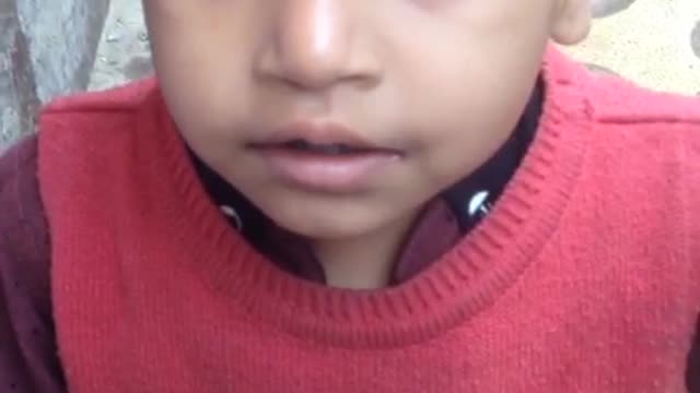 Funny Asking question to smart funny kid see how kid reply