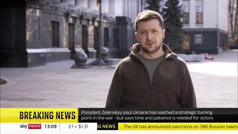Ukraine War: 'This is the war, this is the fight' says President Zelenskyy"