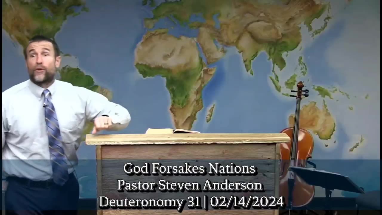 God Forsakes Nations | Pastor Steven Anderson