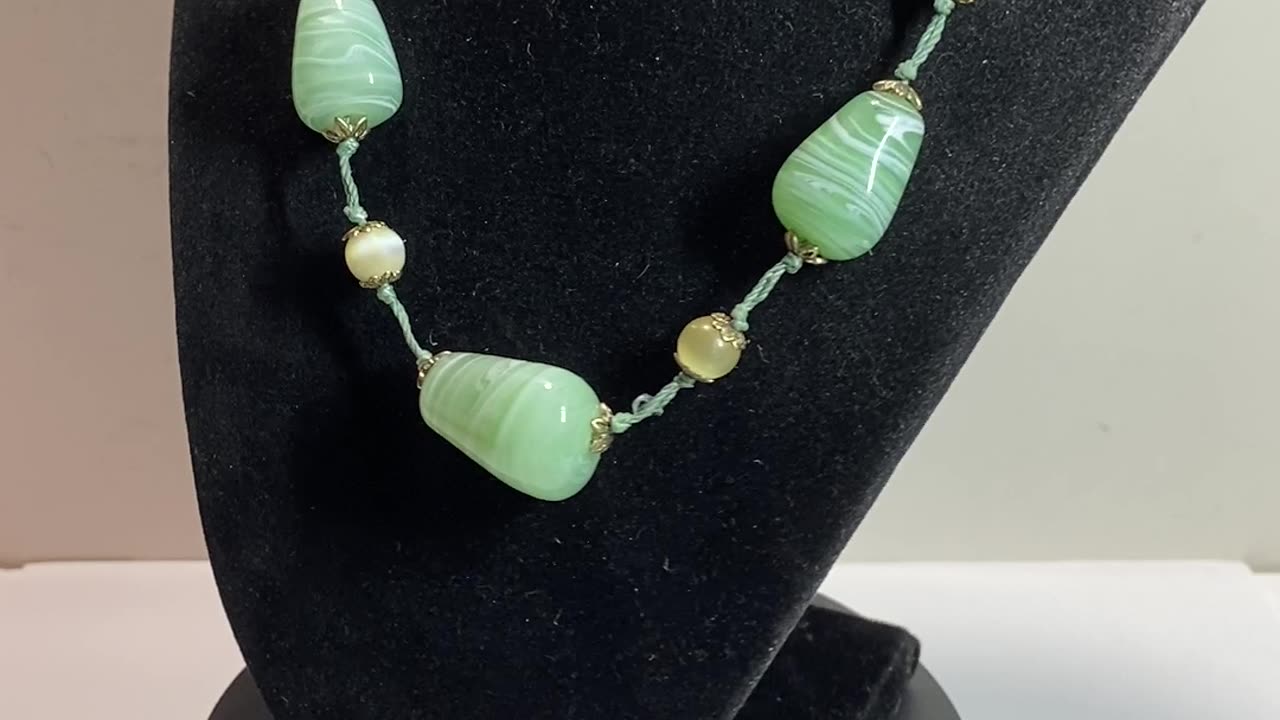 Mini-Vlog: Stop & Shop! Cute & Adorable AQUA GREEN 14"-16" Necklace for Women