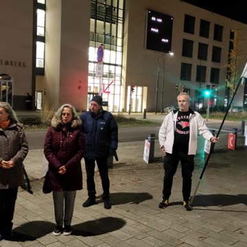 Nationalhymne 💥 Mahnwache Nr. 246 💥 in Schwäbisch Gmünd am 05.11.2024 💥