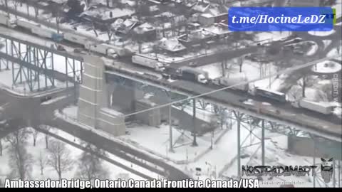 Les camionneurs Canadiens envahissent les frontières 🇨🇦