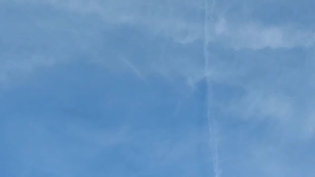 Estela de avión o Chemtrails 3