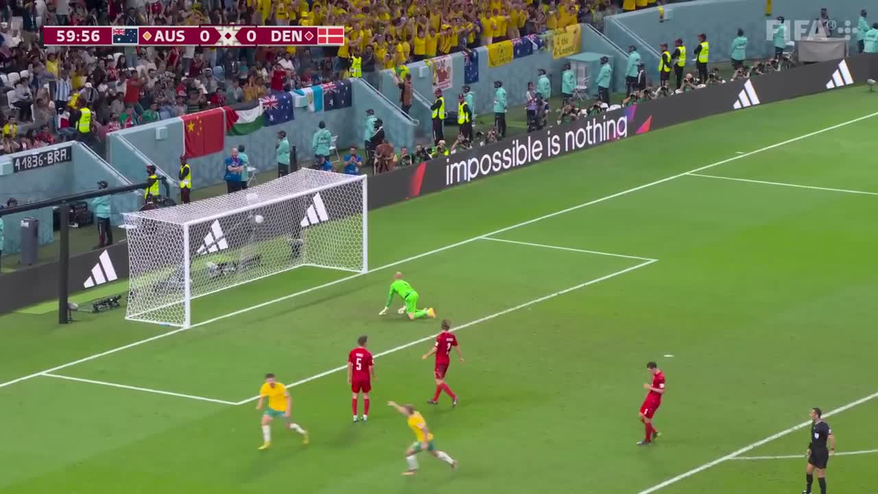 Socceroos waltz on | Australia v Denmark | FIFA World Cup Qatar 2022