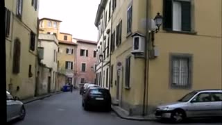 Italy, Pisa - the tunnel under clock 2011