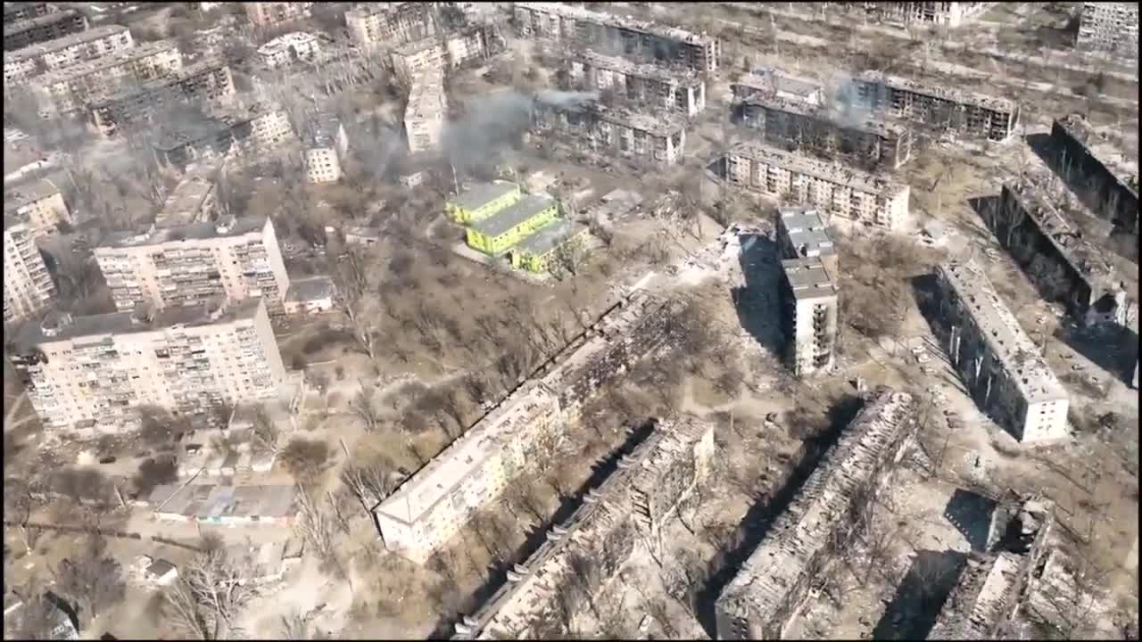 Destroyed Mariupol