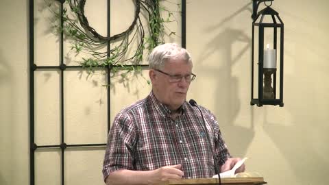 May 18, 2022 - Pastor David Buhman