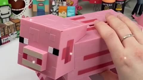 I bought a minecraft PIG money box