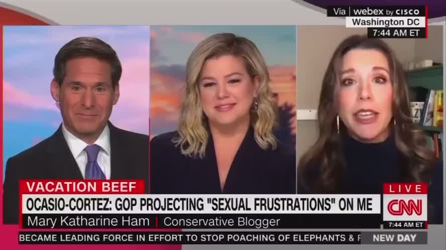 AOC Hilariously Mocked Over 'Sexual Frustration' Tweet, So Bad Even CNN Hosts Can't Keep It Together