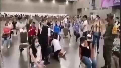 Malori negli hub vaccinali