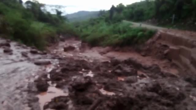 Municipio de Galán está incomunicado por avalancha