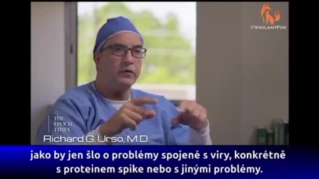 LÉKAŘ Richard G. Urso M.D. vysvětluje, jak se chovají nano - částice po očkování covid.