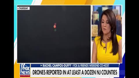 Fox News Anchor Rachel Campos captures what looks like a Boomerang shaped Drone/possible UAP