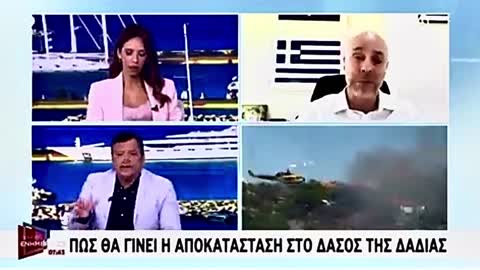 «Η φωτια στο δάσος της Δαδιας καθάρισε το δάσος από τα ξερόχορτα».