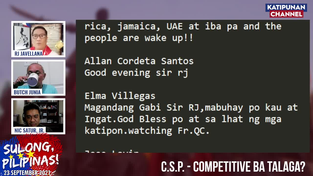 C.S.P. - Competitive ba talaga? | Sulong, Pilipinas!