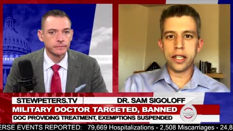 Military Doctor SUSPENDED For Writing Exemptions, Ivermectin Scripts.
