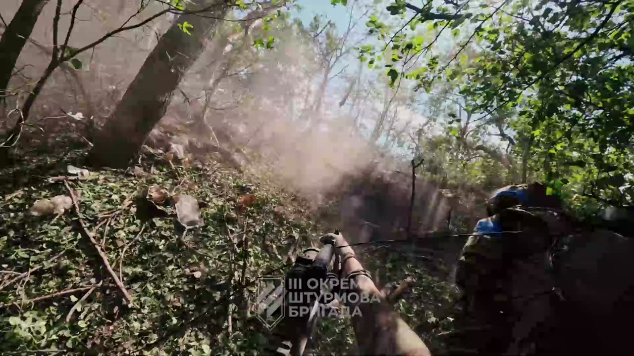 Incredible Footage of a Ukrainian Assault on Russian Positions Around Kharkiv