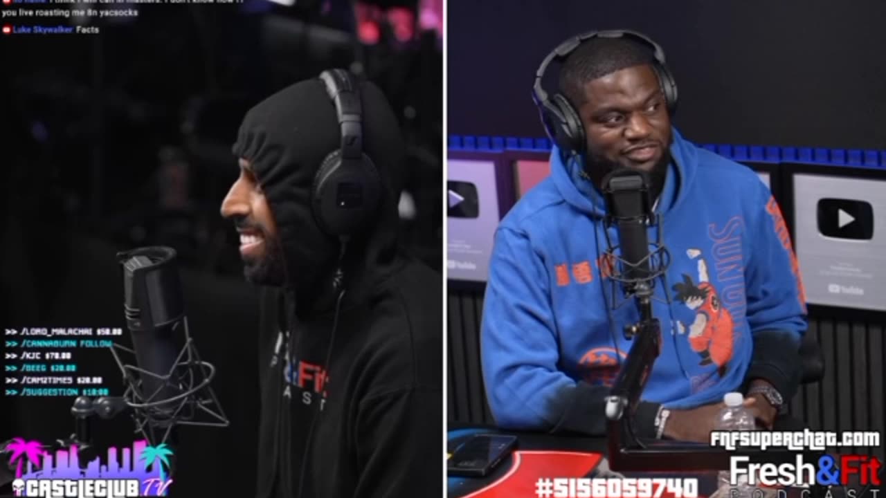 Freshandfit Chris Hater Hits Up The Line To SNITCH And Chris "Drunk On Wednesdays"