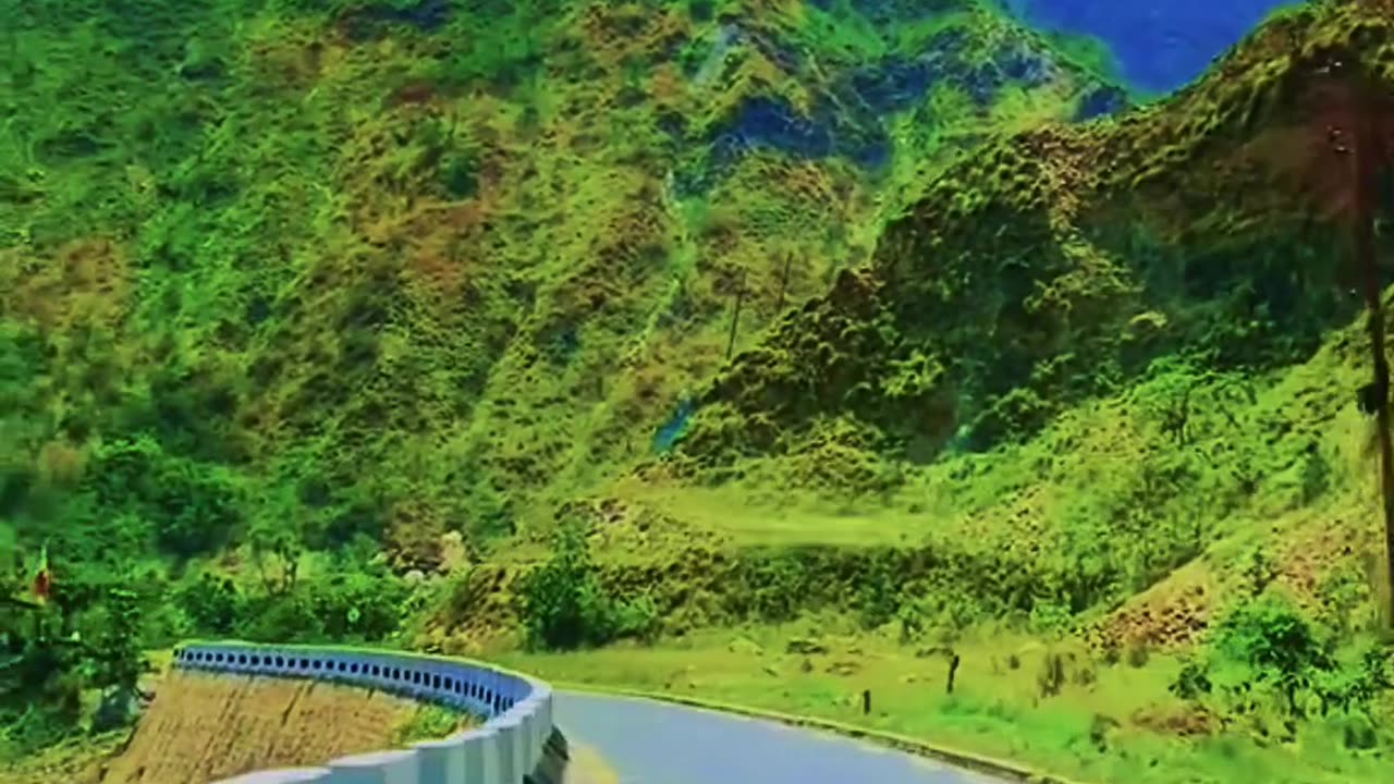 Nepal road travelling time video