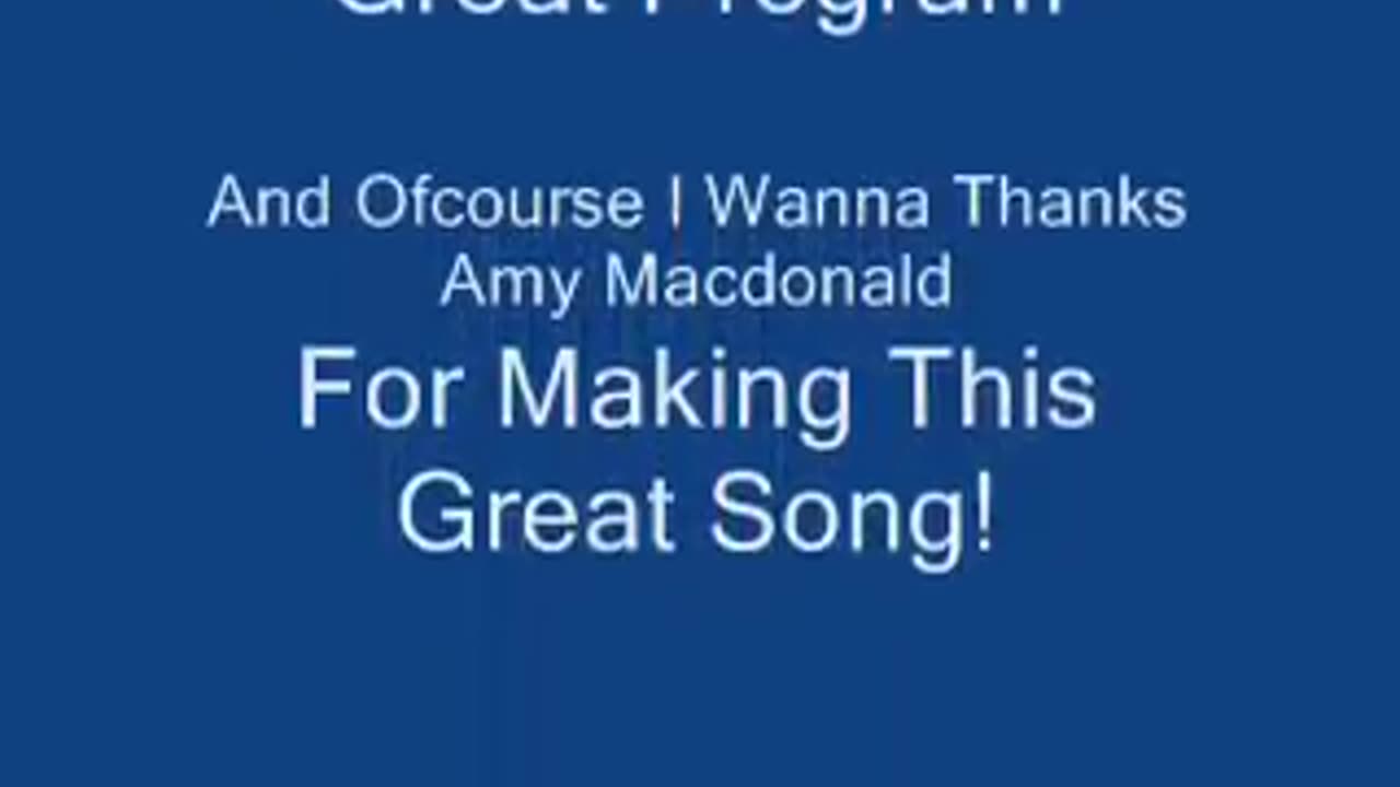 Amy Macdonald This Is The Life