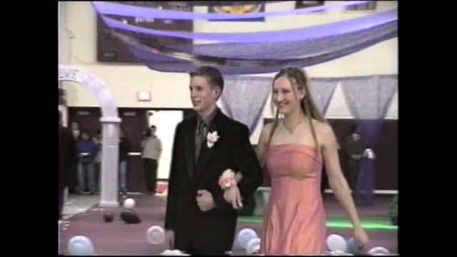2000-01 WPHS Vids 082 Prom 048 Grand March Couple 21 by Glenn Strader