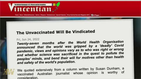 The Unvaccinated 💉🚫 Will Be Vindicated! They Are the Heroes ✊ of the Last Two Years