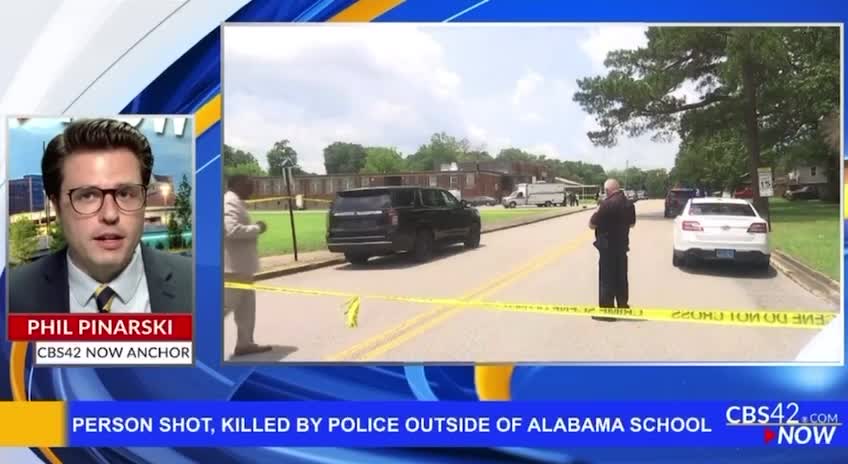 Alabama School Resource Officer kills man trying to 'aggressively' enter Gadsden elementary school.