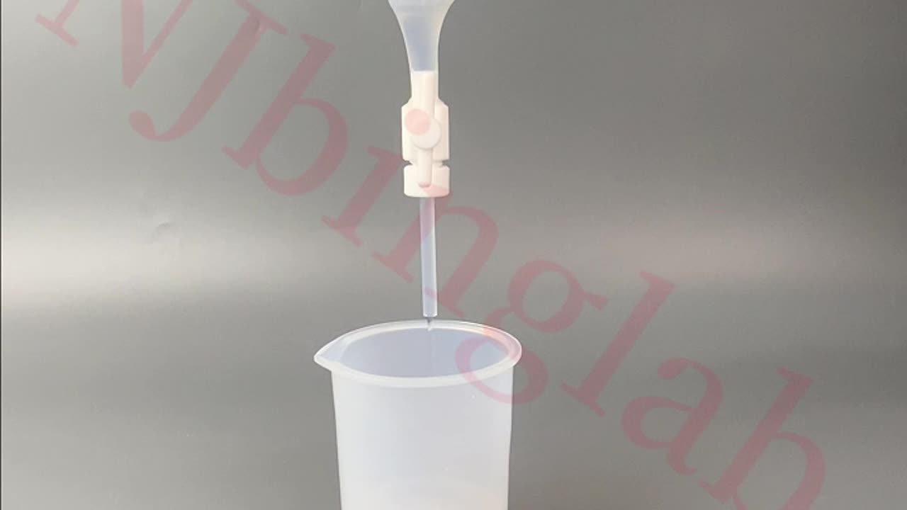 Electronic grade perfluoroalkoxy resin PFA ion exchange column