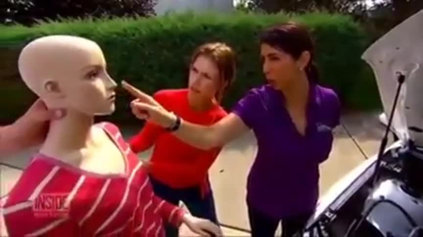 Prepare women from car danger.
