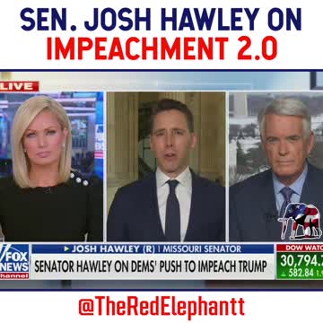 Senator Hawley on Impeachment Hoax 2.0