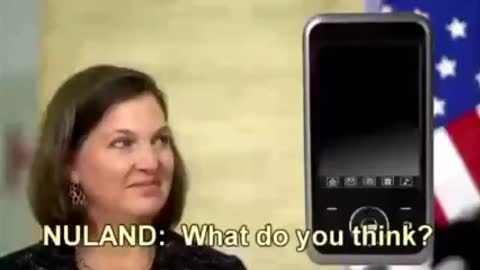2015 leaked recording of US State Department official Victoria Nuland