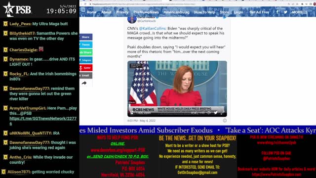 2022-05-04 17:00 EDT - Freedom Rings: with Pamphlet Anon