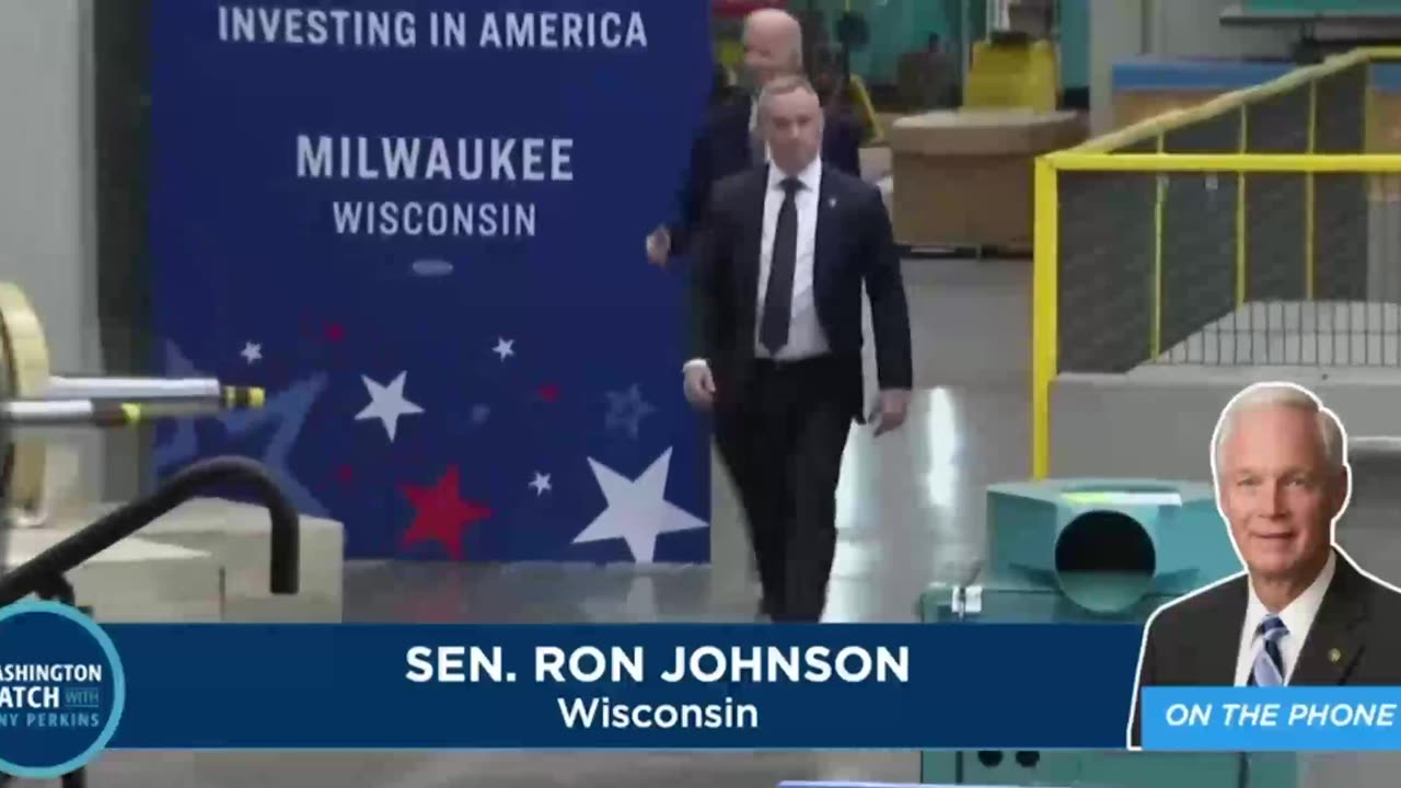 Senator Ron Johnson on Washington Watch with Tony Perkins 8.16.23