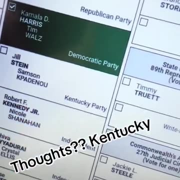 More video proof from KY!