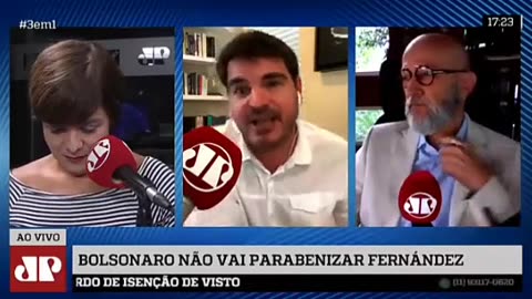 3 em 1 - 28/10/2019 - Bolsonaro diz que não vai parabenizar Fernández pela vitória na Argentina