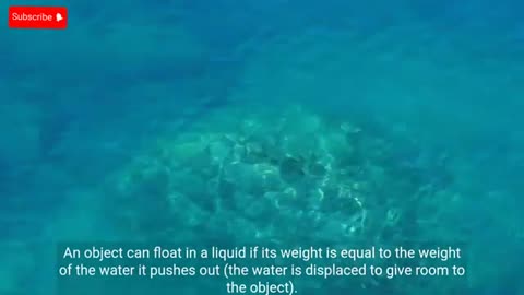 Why is it Easier to Swim in Salt Water?