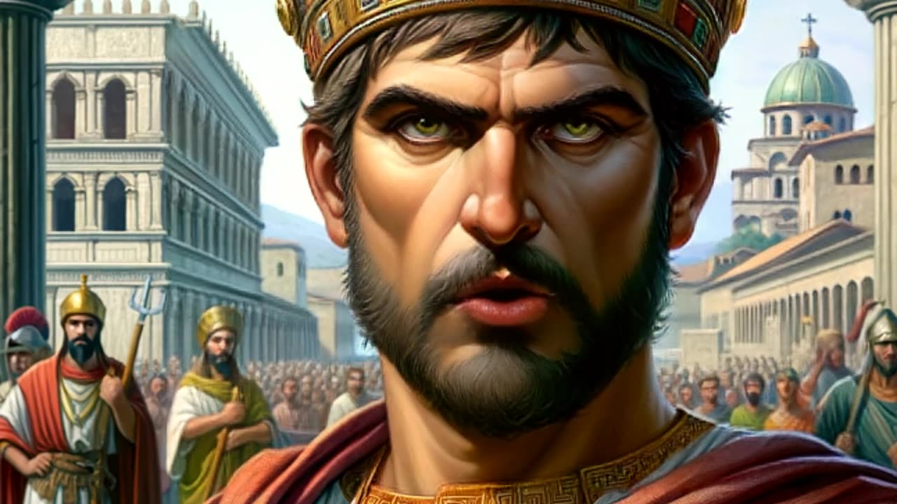Justinian I, Bysantine Emperor, Tells His Story and the Creation of the Justian Code